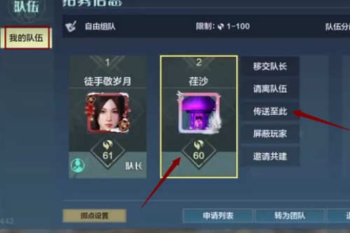 妄想山海如何传送队友身边_妄想山海传送队友身边方法